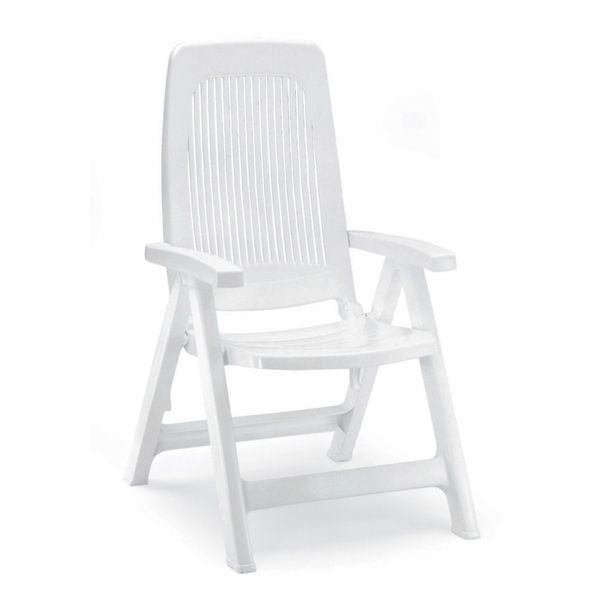 PP STOL SCAB ELEGANT ZLOŽLJIV, BEL