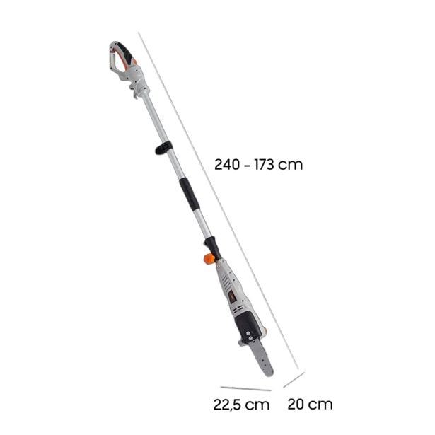 ELEK. ŠKARJE ZA ŽIVO MEJO VONHAUS 2V1 Z VERIŽNO ŽAGO