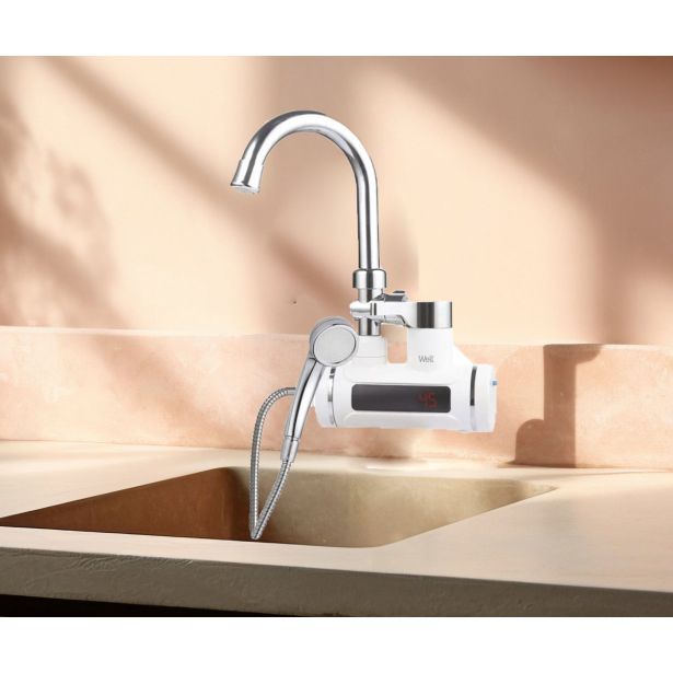 ELEKTRIČNA GRELNA PIPA WELL RAINFALL S TUŠEM