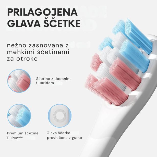 ELEKTRIČNA ZOBNA ŠČETKA OCLEAN EASE KIDS ORANŽNA