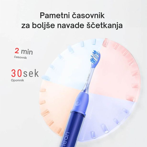 ELEKTRIČNA ZOBNA ŠČETKA OCLEAN EASE ORANŽNA