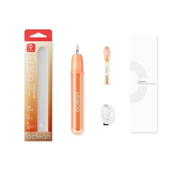 ELEKTRIČNA ZOBNA ŠČETKA OCLEAN EASE ORANŽNA