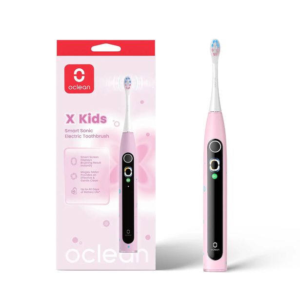 ELEKTRIČNA ZOBNA ŠČETKA OCLEAN X KIDS ROZA