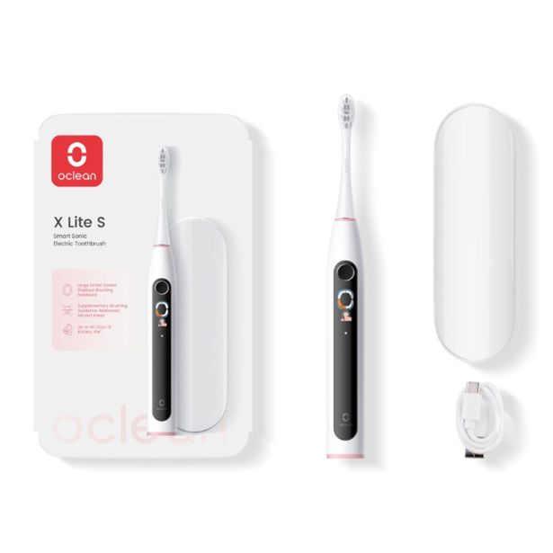 ELEKTRIČNA ZOBNA ŠČETKA OCLEAN X LITE SET SIVA SONIČNI MOTOR