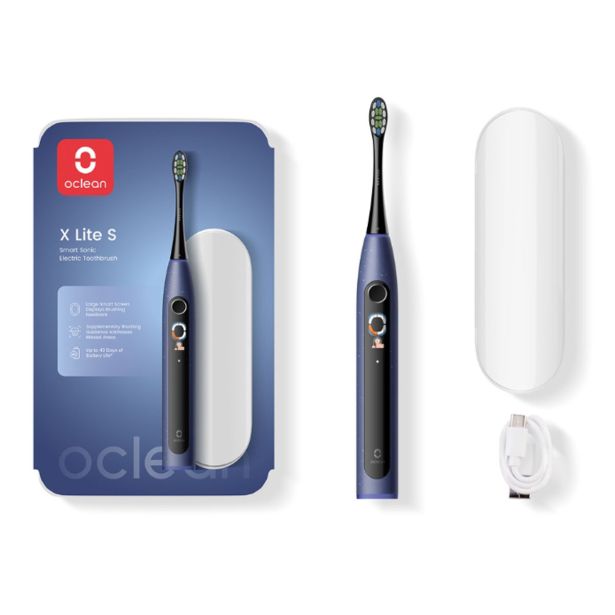 ELEKTRIČNA ZOBNA ŠČETKA OCLEAN X LITE SET TEMNO MODRA, SONIČNI MOTOR
