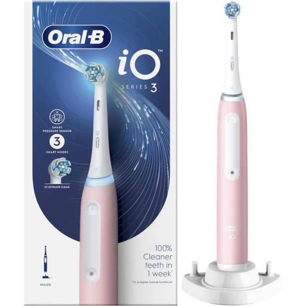 ELEKTRIČNA ZOBNA ŠČETKA ORAL-B IO3 BLUSH PINK