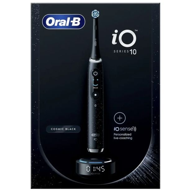 ELEKTRIČNA ZOBNA ŠČETKA ORALB IO10 CRNA