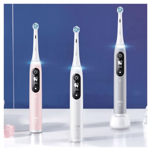 ELEKTRIČNA ZOBNA ŠČETKA ORALB IO6 DUO ČRNA/ROZA