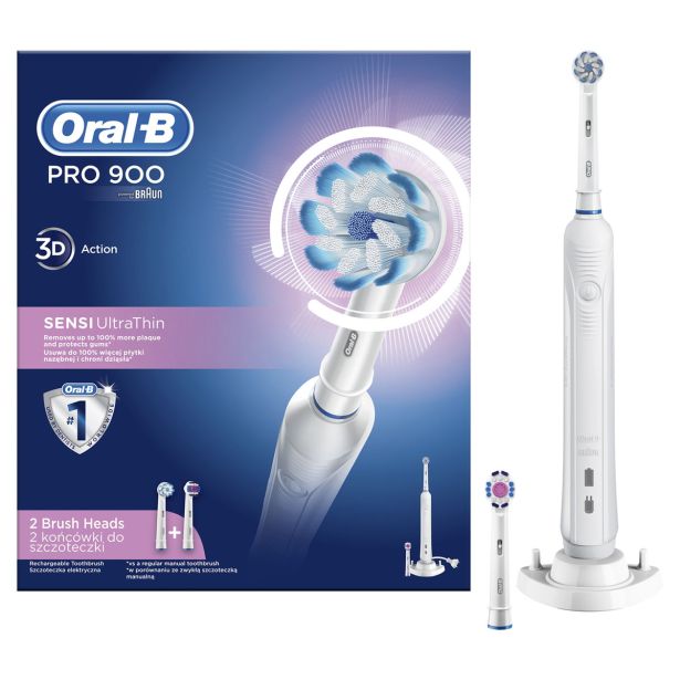 ELEKTRIČNA ZOBNA ŠČETKA ORALB PRO 900