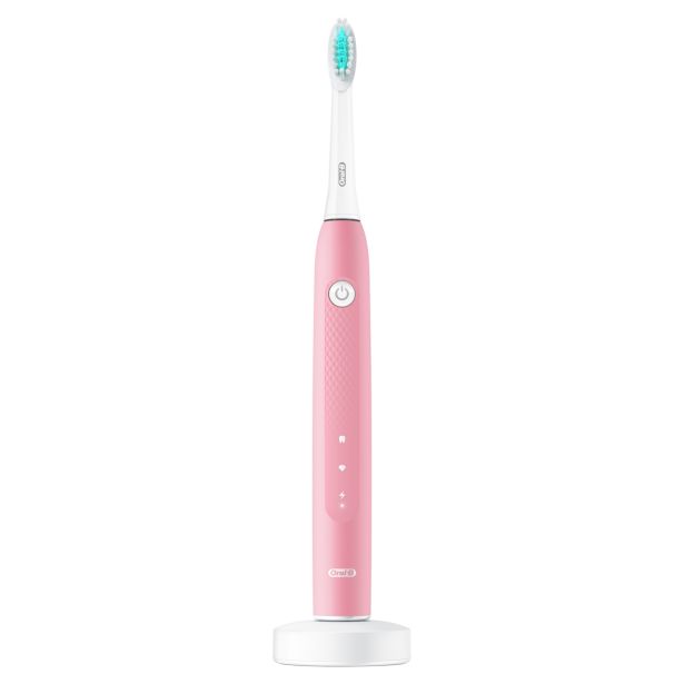 ELEKTRIČNA ZOBNA ŠČETKA ORALB PULSONIC SLIM CLEAN 2000 PINK SENSITIVE