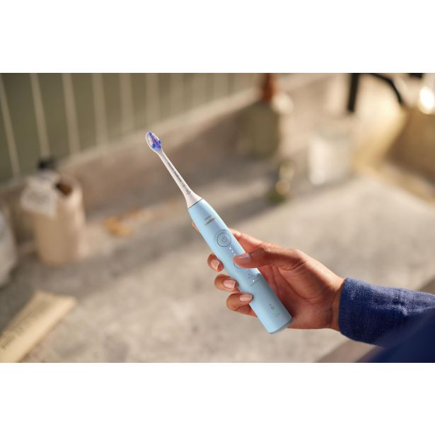 ELEKTRIČNA ZOBNA ŠČETKA SONICARE HX7406/02 SVETLO MODRA