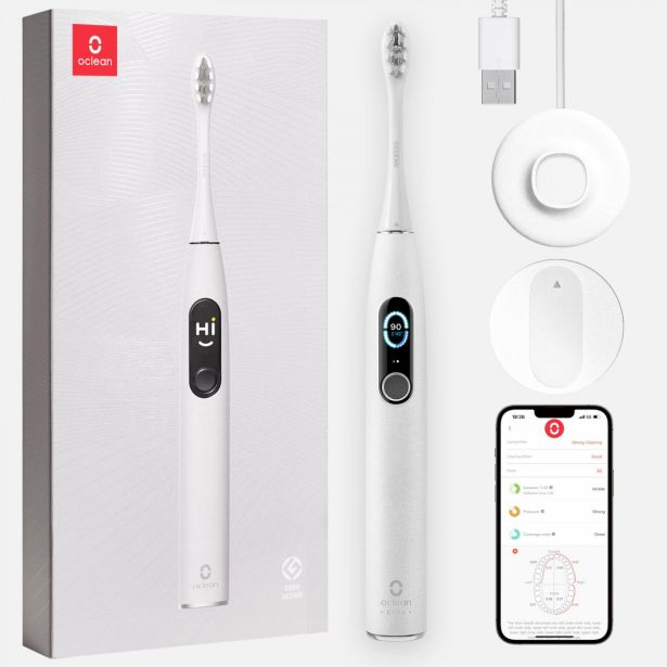 ELEKTRIČNA ZOBNA ŠČETKA XPRO ELITE SIVA