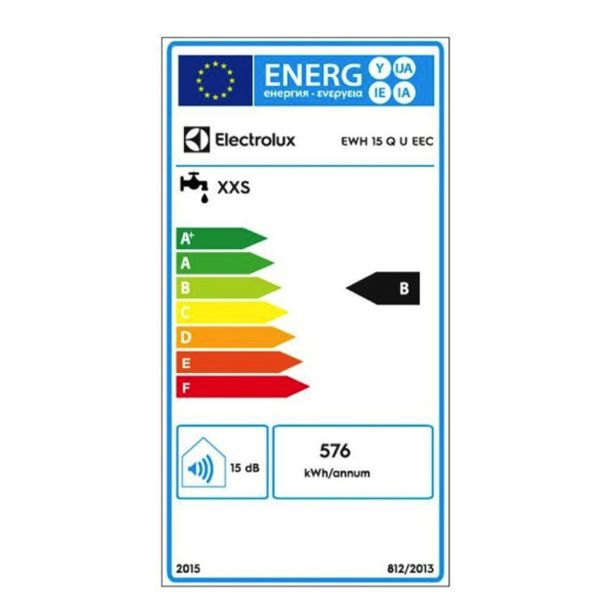 ELEKTRIČNI GRELNIK VODE ELECTROLUX EWH 15 Q U EEC PODPULTNI