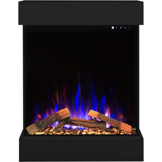 ELEKTRIČNI KAMIN AFLAMO DAME ČRN