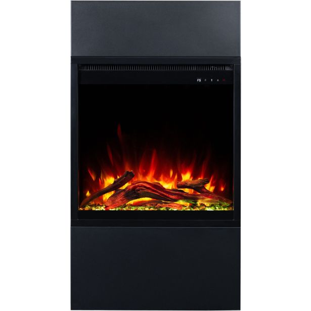 ELEKTRIČNI KAMIN AFLAMO MILOS 40 ČRN