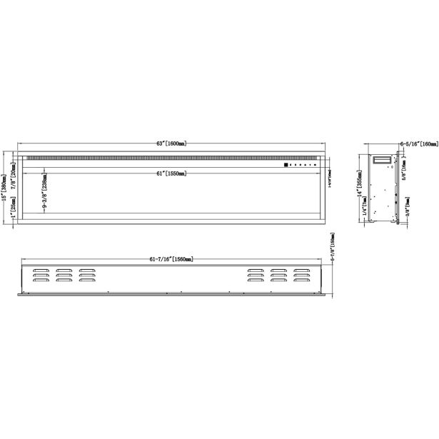 ELEKTRIČNI KAMIN AFLAMO ROYAL PRO 180