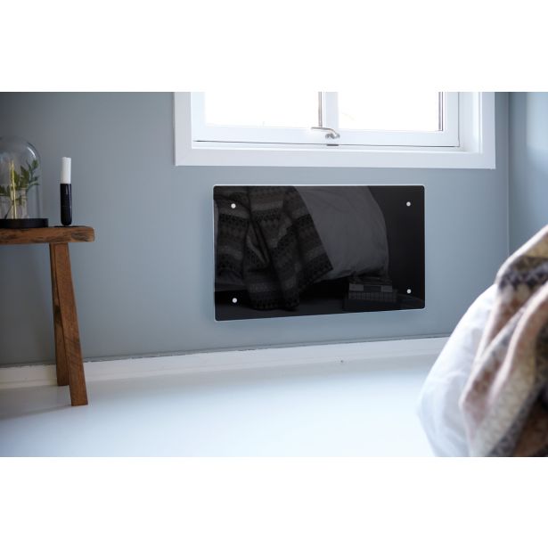 ELEKTRIČNI RADIATOR GLAMOX H 60 H 10 ČRN BREZ TERMOSTATA