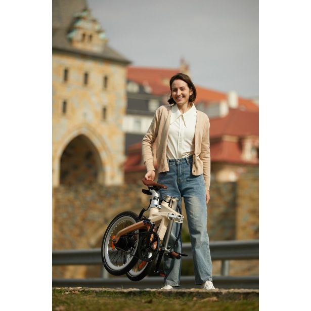 ELEKTRIČNO KOLO A DECE OASIS AIR CARBON, AMBLE LATTE