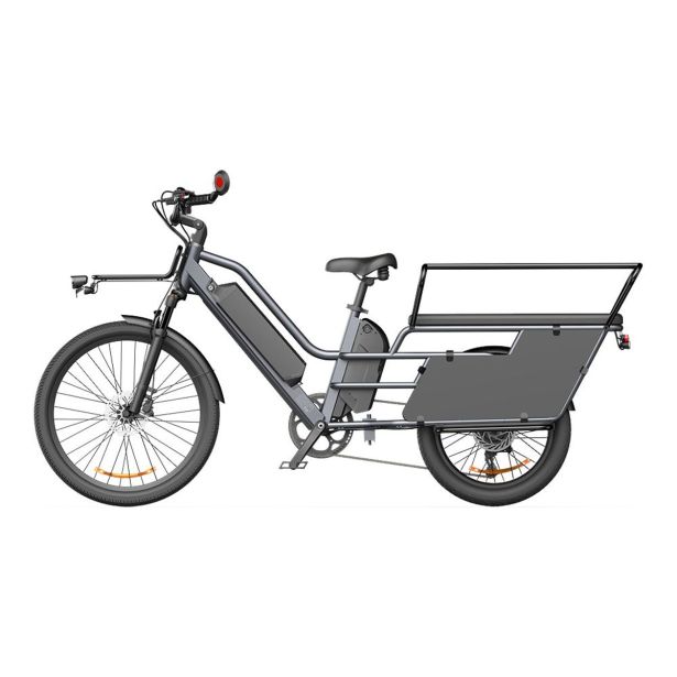 ELEKTRIČNO KOLO A DECE OASIS OASIS 261T TOVORNO E-KOLO Z DVEMA BATERIJAMA, SIV