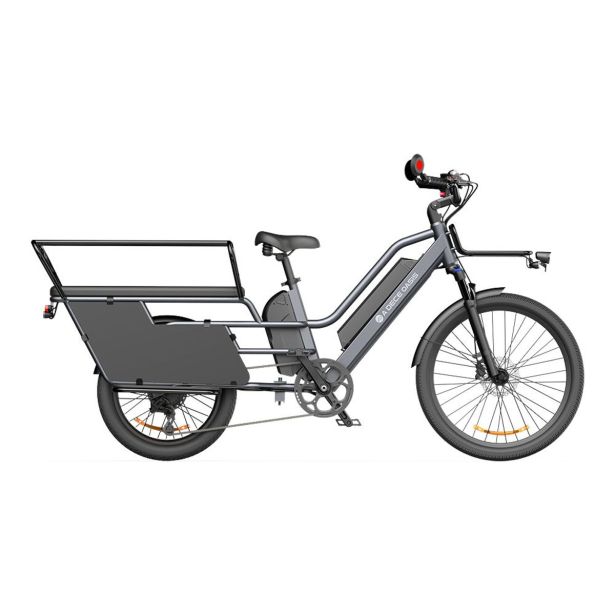 ELEKTRIČNO KOLO A DECE OASIS OASIS 261T TOVORNO E-KOLO Z DVEMA BATERIJAMA, SIV