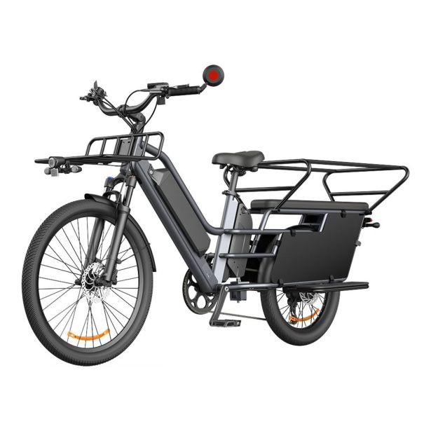 ELEKTRIČNO KOLO A DECE OASIS OASIS 261T TOVORNO E-KOLO Z DVEMA BATERIJAMA, SIV