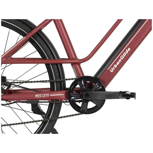 ELEKTRIČNO KOLO URBANGLIDE M2S RDEČ