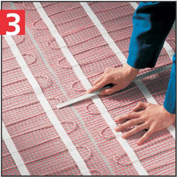 ELEKTRIČNO OGREVANJE TECH PARTS ETG-4 GRELNA MREŽA 0.5X8 M= 4 M2 RAZŠ. PAKET