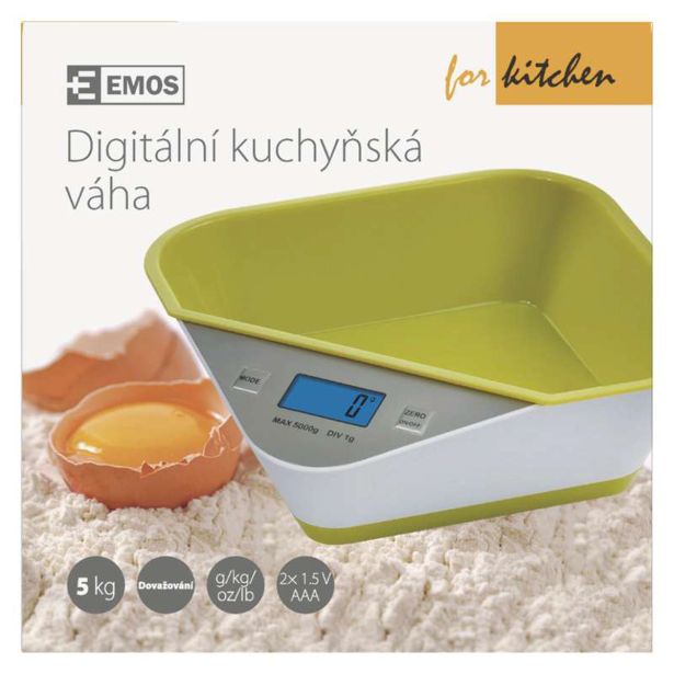 ELEKTRONSKA TEHTNICA EMOS KUHINJ. TEHTNICA EV024 ZELENA