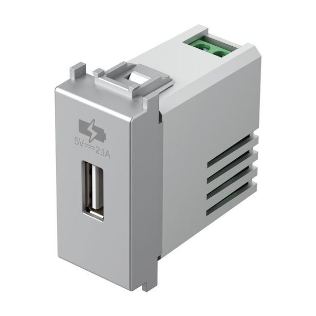 ELEMENT ELEKTRONIKE MODUL POLNILNIK USB 5V 2.1A 1M SREBRN