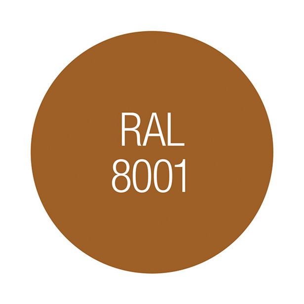 POKRIV.PREM.ZA KOV.,LES HELIOS TESSAROL EMAJL RAL 8001 OKER 0.75 L