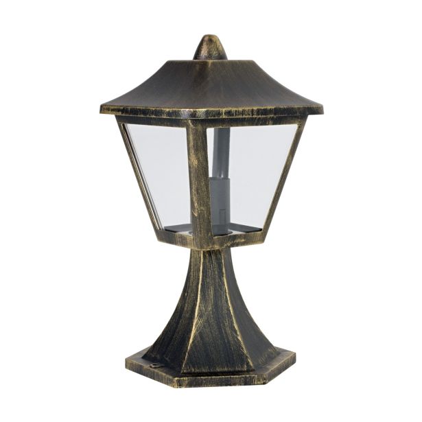 STOJEČA VRTNA SVETILKA LEDVANCE ENDURA CLASSIC TRADITION 33CM, PATINA/ZLATA
