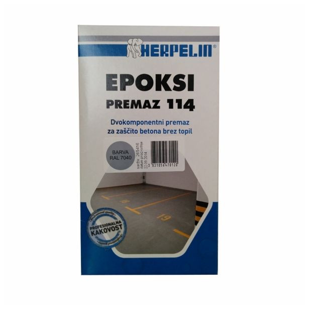 EPOKSIDNI PREMAZ AMAL HERPELIN 114 RAL 7040 1KG 2K - SIVA