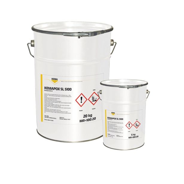 EPOKSIDNI PREMAZ KEMA KEMAPOX SL 5100 24 KG RAL.:7032 (20+4/A+B)