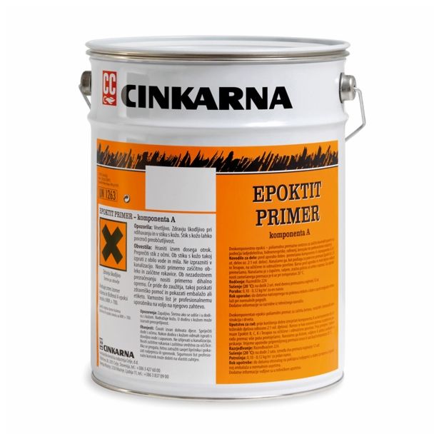 EPOKSIDNI PREMAZ CINKARNA EPOKTIT PRIMER KOMP A 4 KG SIVA