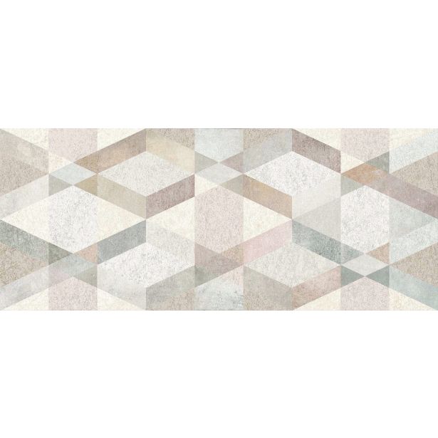 STENSKA PLOŠČICA ESTELA BEIGE DC GEOMETRIC 25X60 DEKOR