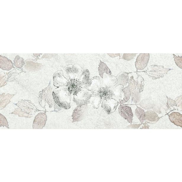 STENSKA PLOŠČICA ESTELA GREY DC FLOWER 25X60 DEKOR