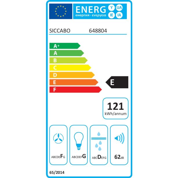 VGRADNA KUHINJSKA NAPA SICCABO ETIBLOC 80 EVO