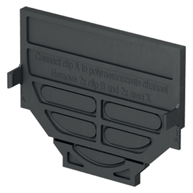 KANALETA ZA ODVODNJAVANJE ACO EUROLINE/HEXALINE ČELNA STENA ZAČETEK/KONEC