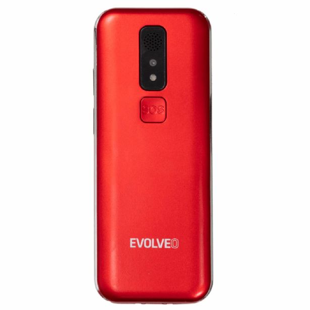 EVOLVEO EASYPHONE LT EP-880 TELEFON NA TIPKE ZA STAREJŠE 4G RDEČ