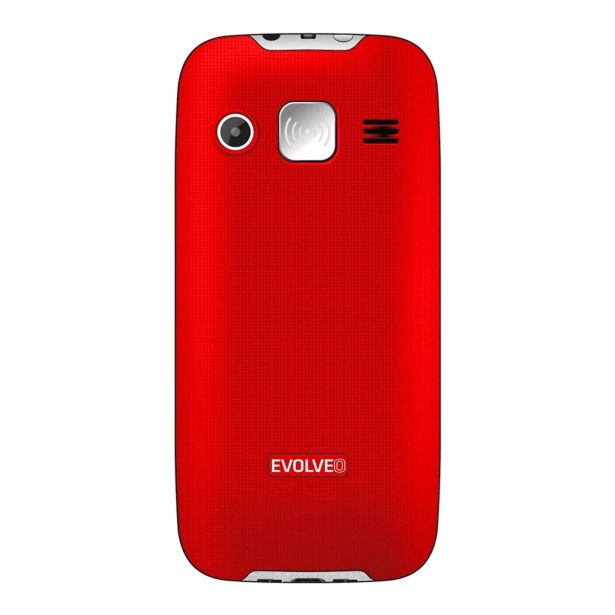 EVOLVEO EASYPHONE XR TELEFON NA TIPKE ZA STAREJŠE - RDEČ