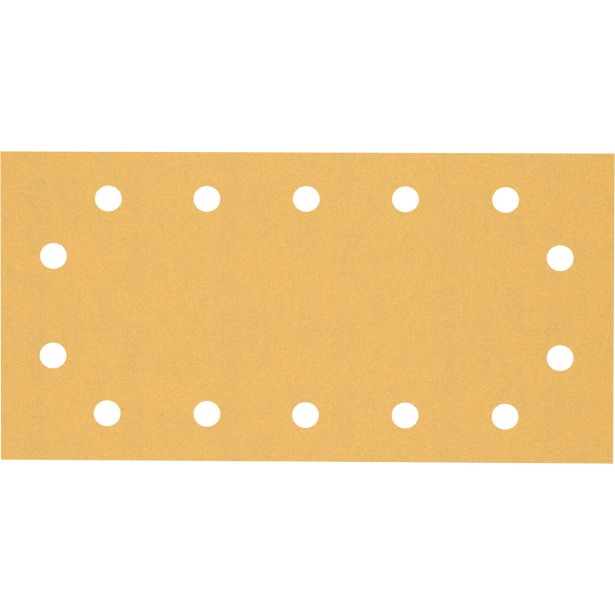 EXPERT C470 BRUSNI PAPIR S 14 LUKNJAMI ZA EKSCENTRIČNE BRUSILNIKE, 115 X 230 MM, G 120, 10 KOSOV