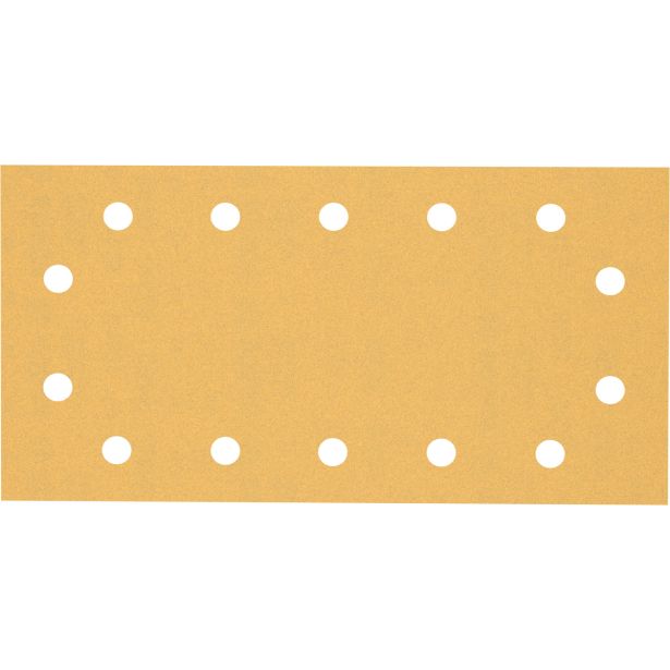 EXPERT C470 BRUSNI PAPIR S 14 LUKNJAMI ZA EKSCENTRIČNE BRUSILNIKE, 115 X 230 MM, G 120, 50 KOSOV