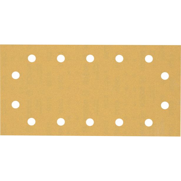 EXPERT C470 BRUSNI PAPIR S 14 LUKNJAMI ZA EKSCENTRIČNE BRUSILNIKE, 115 X 230 MM, G 180, 10 KOSOV
