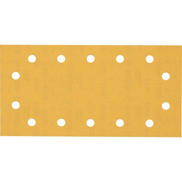 EXPERT C470 BRUSNI PAPIR S 14 LUKNJAMI ZA EKSCENTRIČNE BRUSILNIKE, 115 X 230 MM, G 240, 50 KOSOV