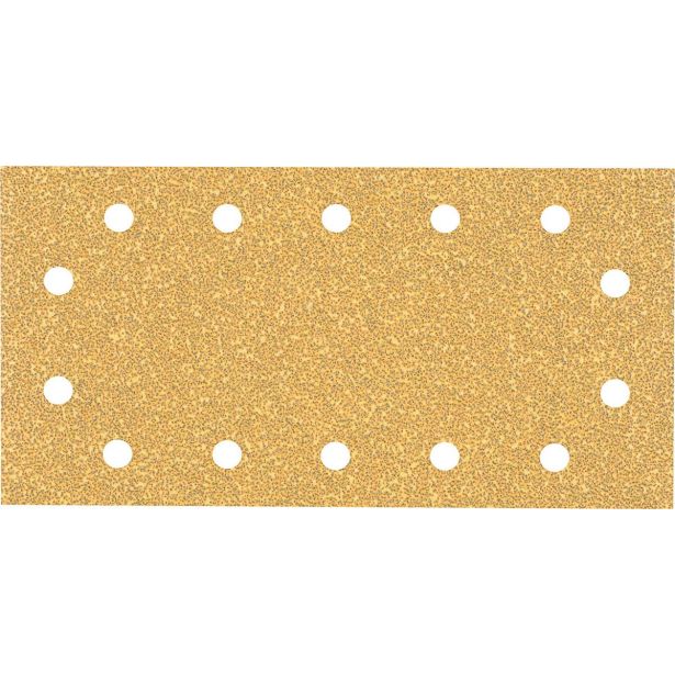 EXPERT C470 BRUSNI PAPIR S 14 LUKNJAMI ZA EKSCENTRIČNE BRUSILNIKE, 115 X 230 MM, G 40, 10 KOSOV
