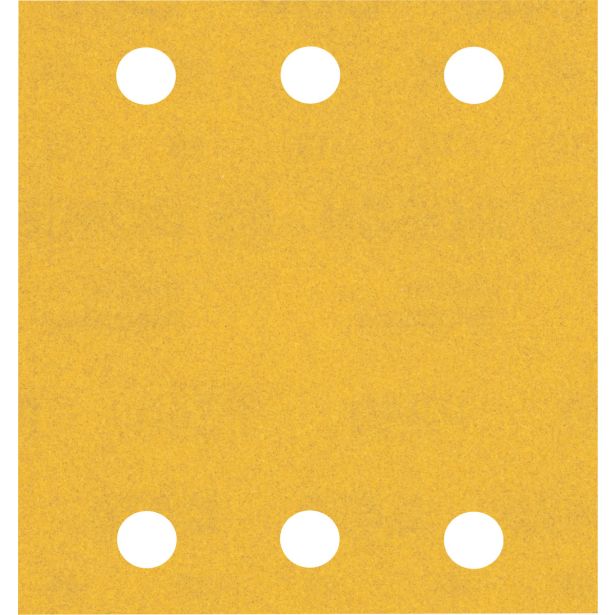 EXPERT C470 BRUSNI PAPIR S 6 LUKNJAMI ZA EKSCENTRIČNE BRUSILNIKE, 115 X 107 MM, G 240, 10 KOSOV