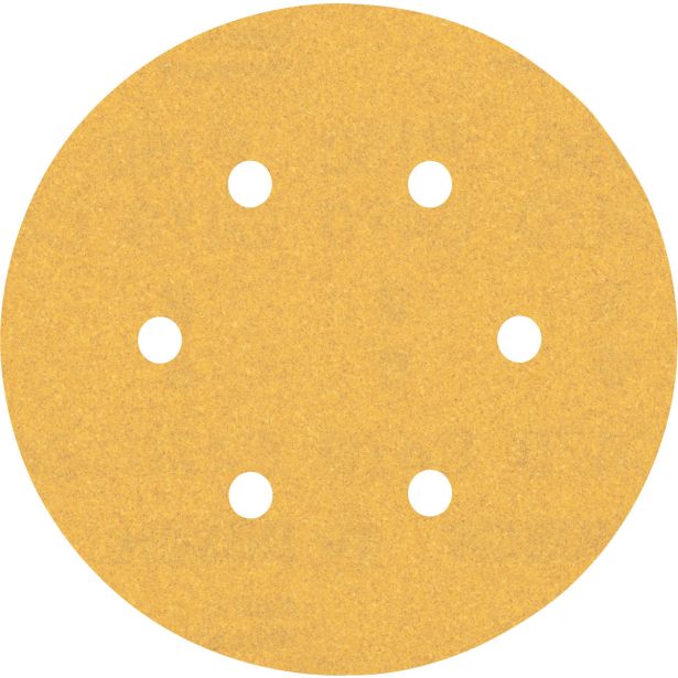 EXPERT C470 BRUSNI PAPIR S 6 LUKNJAMI ZA EKSCENTRIČNE BRUSILNIKE, 150 MM, G 150, 50 KOSOV