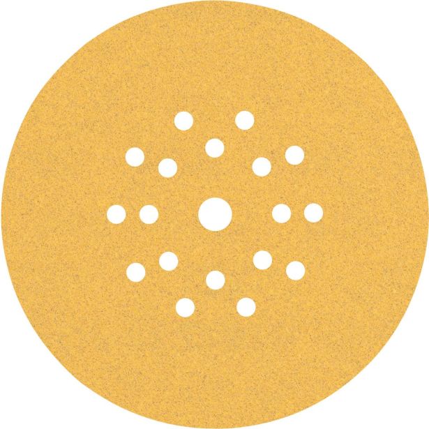 EXPERT C470 BRUSNI PAPIR Z 19 LUKNJAMI ZA BRUSILNIKE ZA ZIDOVE IZ MAVČNIH PLOŠČ, 225 MM, G 100, 25 KOSOV