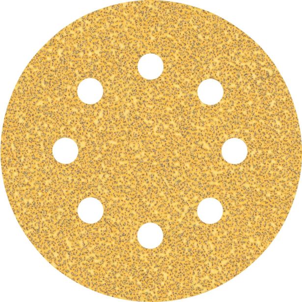 EXPERT C470 BRUSNI PAPIR Z 8 LUKNJAMI ZA EKSCENTRIČNE BRUSILNIKE, 115 MM, G 40, 5 KOSOV