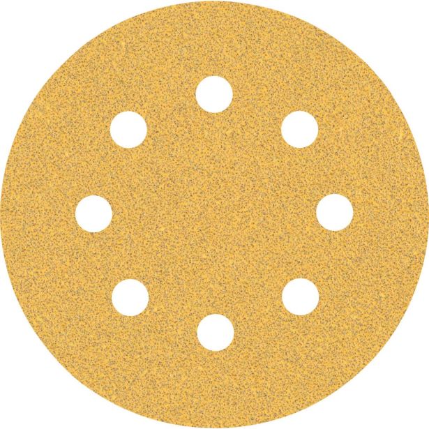 EXPERT C470 BRUSNI PAPIR Z 8 LUKNJAMI ZA EKSCENTRIČNE BRUSILNIKE, 115 MM, G 60, 5 KOSOV